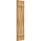 Ekena Millwork Joined Board-n-Batten Shutters w/Z-Bar, Rough Sawn Western Red Cedar, 10 3/4W x 42H, PR RBJ06Z11X042RWR - alternate 5